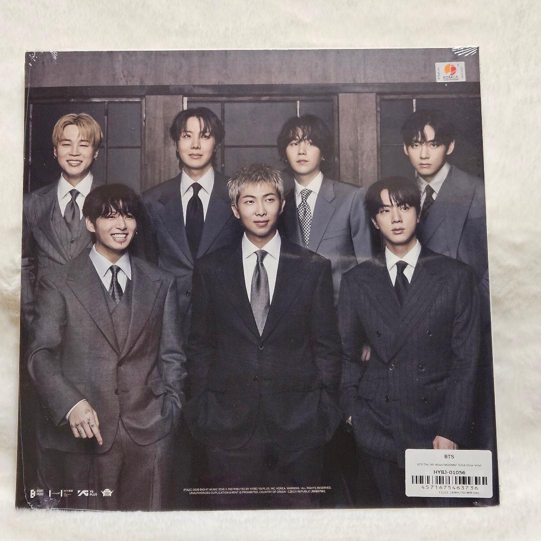 新品未開封　ARIRANG (Standard Vinyl) SUGA
