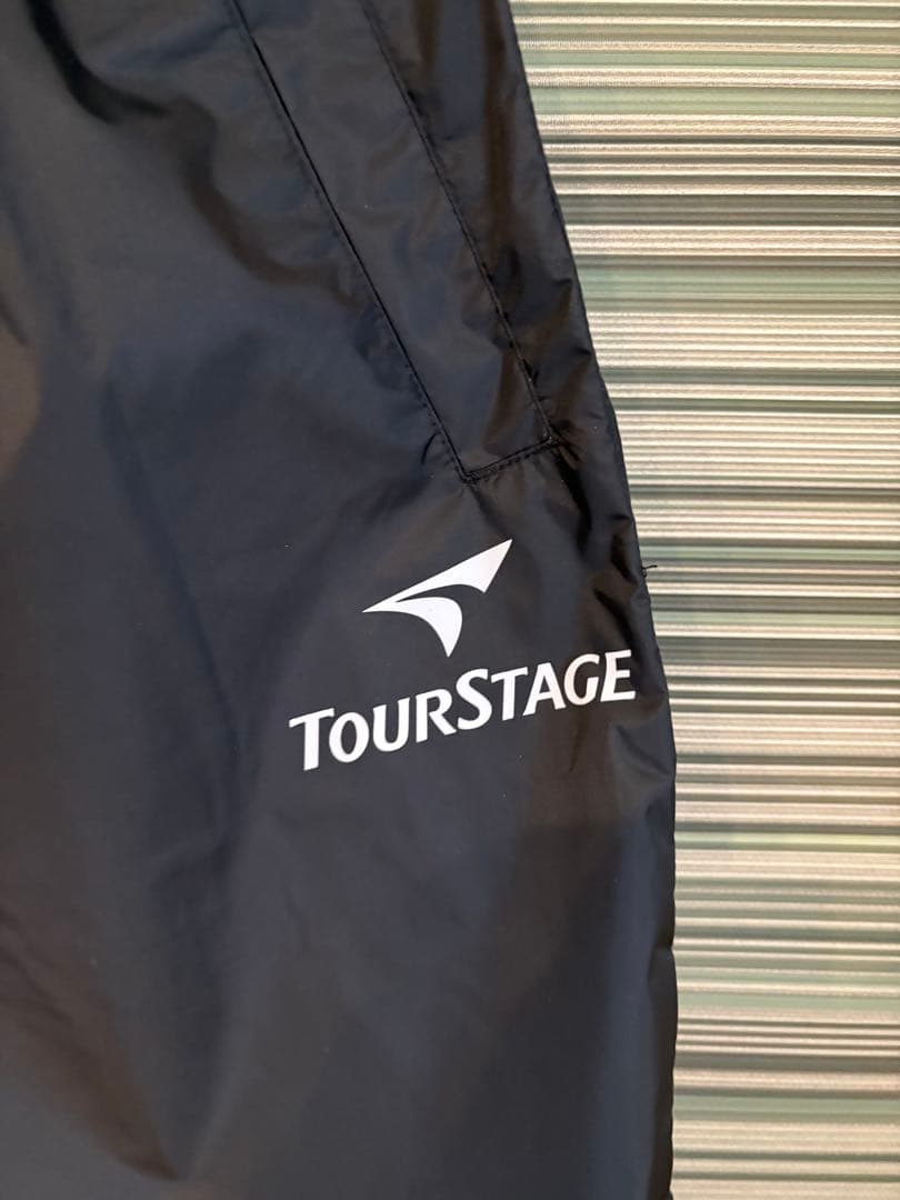 TOURSTAGE メンズ レインウェア LL BK
