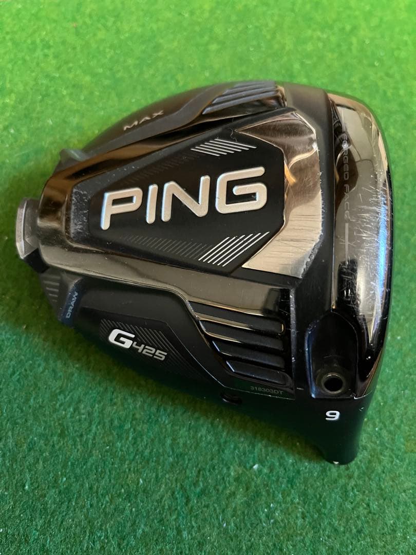 PING G425 MAXドライバー 9度 ヘッドカバー付き