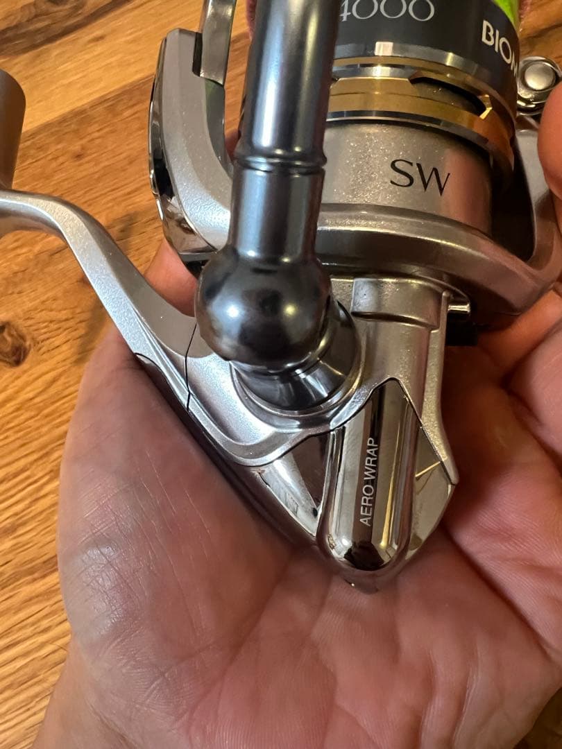 SHIMANO 4000 スピニングリール　バイオマスターHG 美品