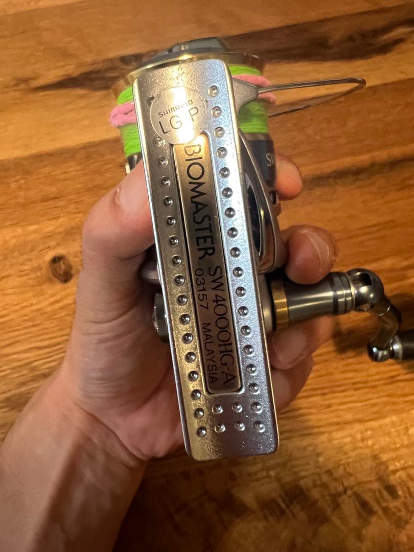 SHIMANO 4000 スピニングリール　バイオマスターHG 美品
