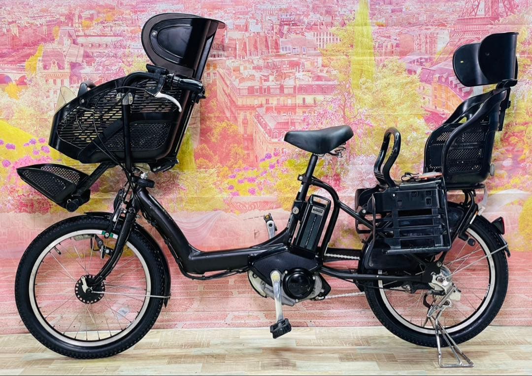 ZK3685 電動自転車 ブリヂストン アンジェリーノ 子供乗せ 20インチ