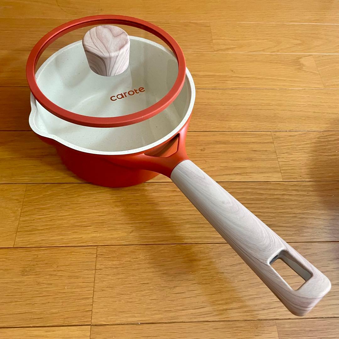 10点セット carote カローテ フライパン 鍋 赤 レッド