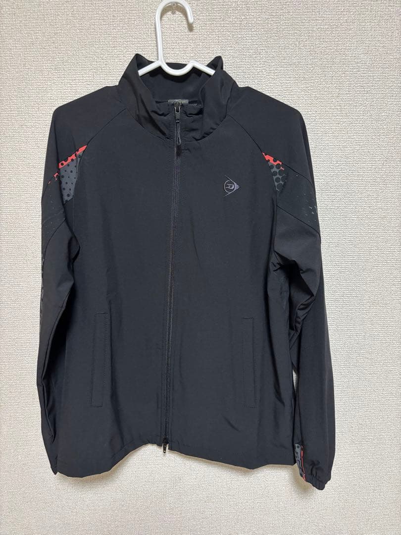 DUNLOP ジャージ上下セット黒 レディースL