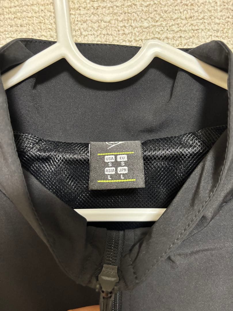 DUNLOP ジャージ上下セット黒 レディースL