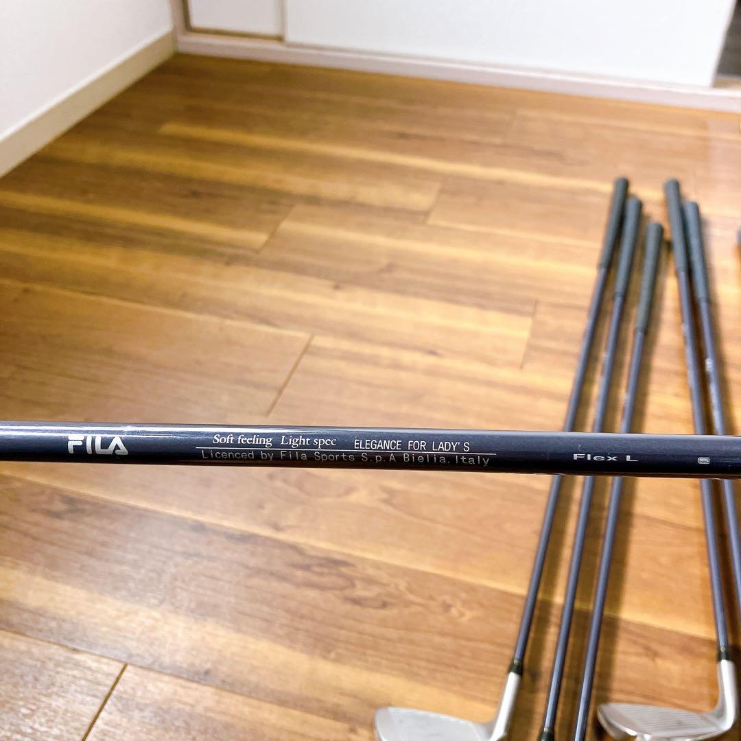 【良品】FILA レディース アイアンセット ７本