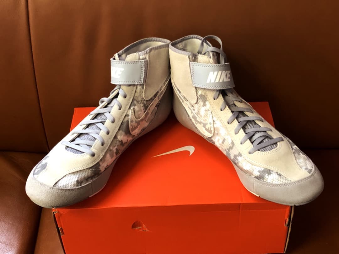 新品2026年アメリカ限定ボクシングレスリングNIKEスピードスイープ★31cm