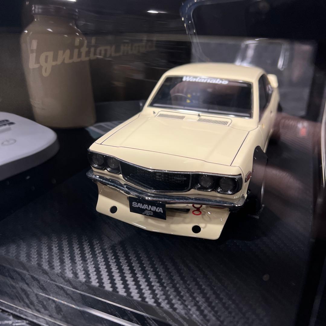 ignition model 1/18 マツダ Savanna (S124A)