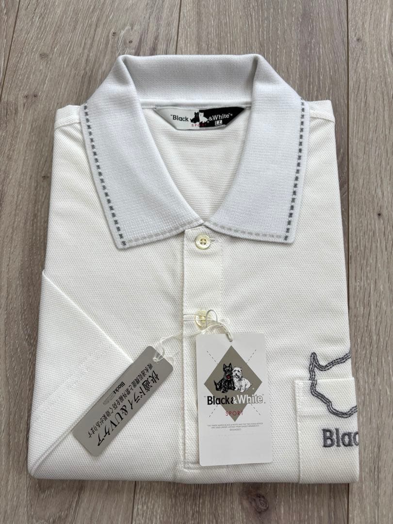 Black ＆ White 半袖シャツ 新品未使用LLサイズ