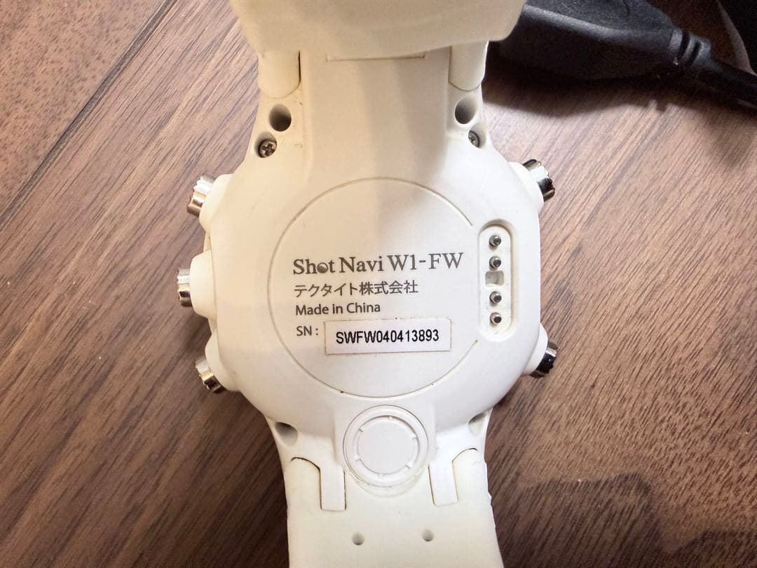 Shot Navi W1-FW GPSナビ 充電ケーブル付き