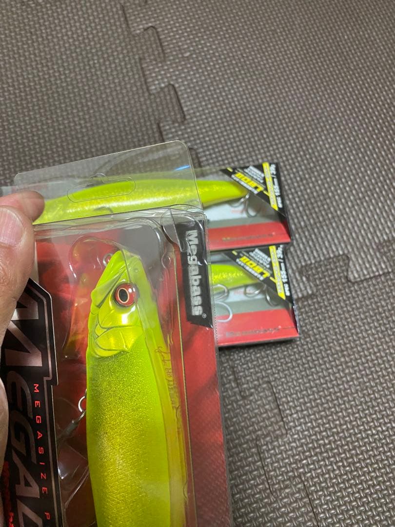 メガバス　メガドッグ180 カゲロウ155F ダブルチャートセット