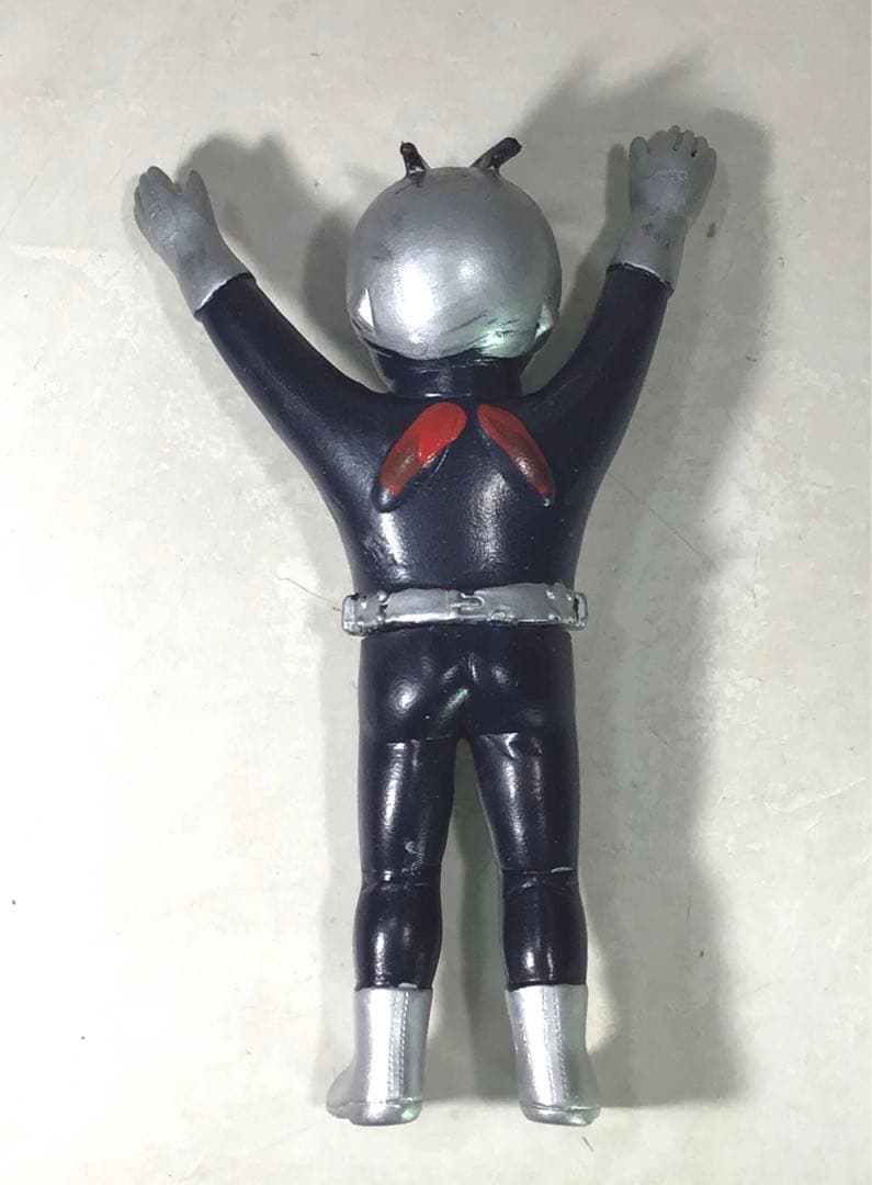 昭和レトロ パチ 仮面ライダー ソフビ 人形 石森章太郎 ミニソフビ 駄玩具 ②