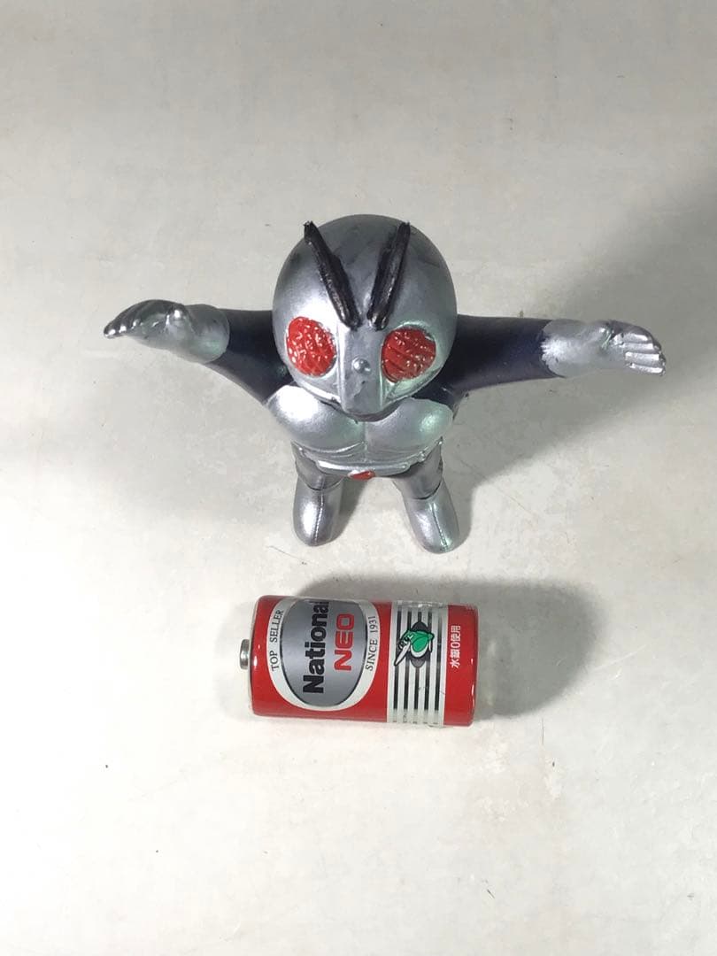 昭和レトロ パチ 仮面ライダー ソフビ 人形 石森章太郎 ミニソフビ 駄玩具 ②
