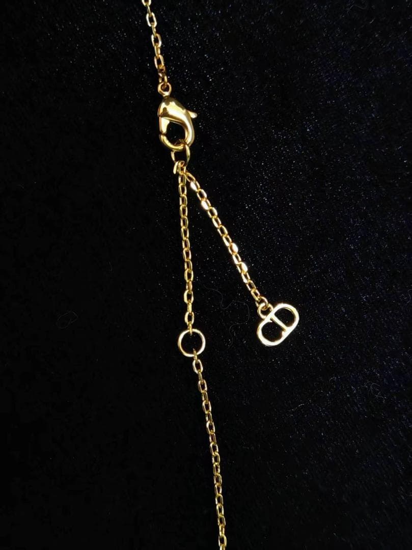 Dior CDロゴ ネックレス ゴールド 美品