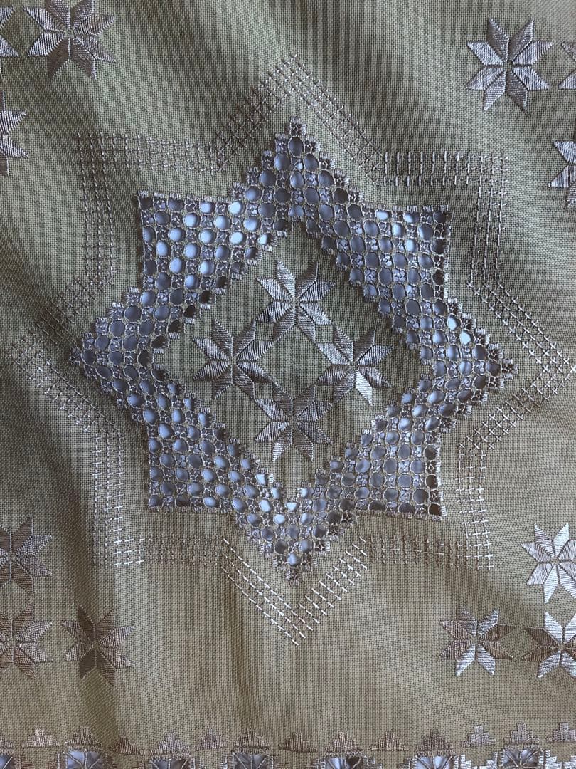 手縫テーブルクロス-Square 90x90cm