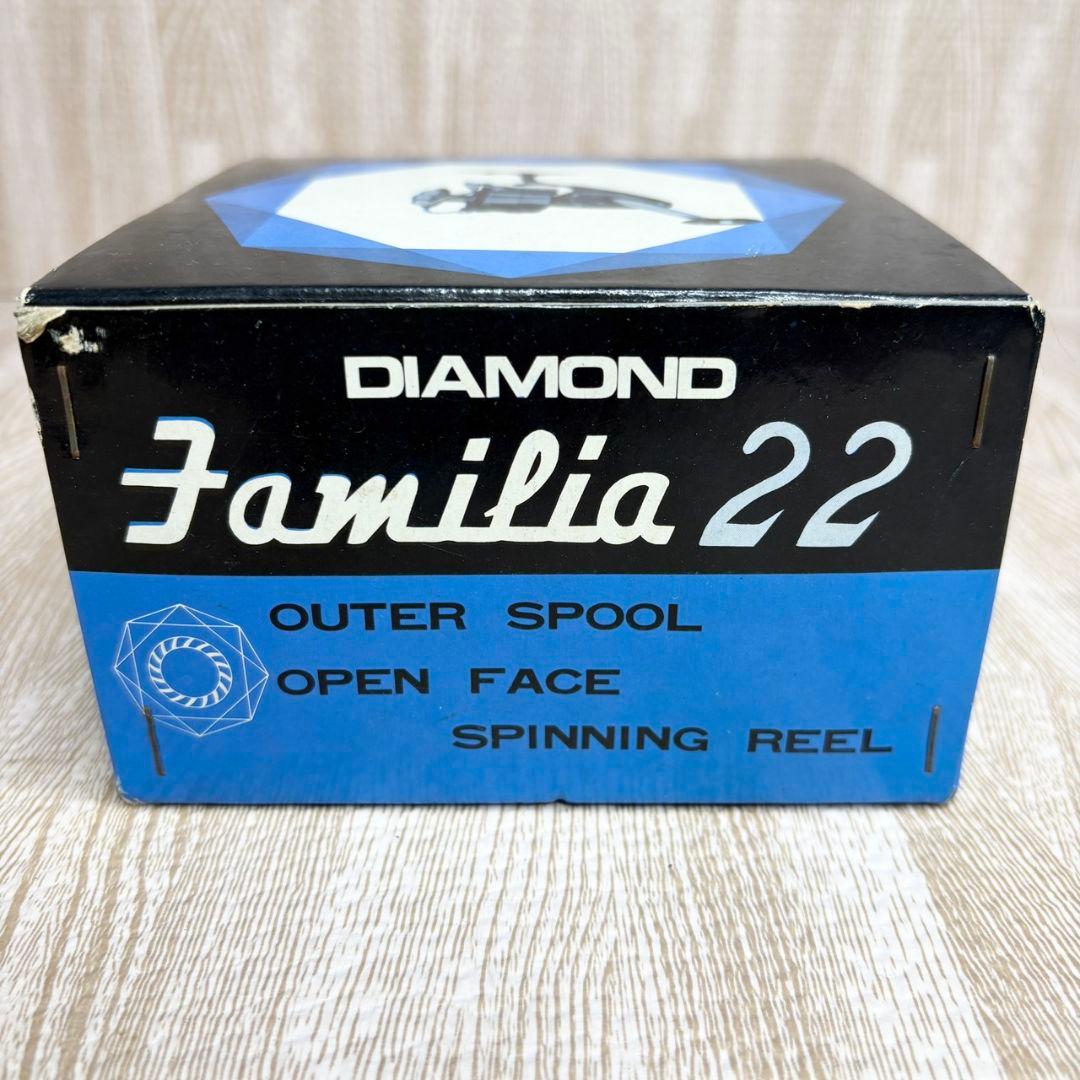 【激レア】大森製作所 ダイヤモンド ファミリア22 スピニングリール 釣具