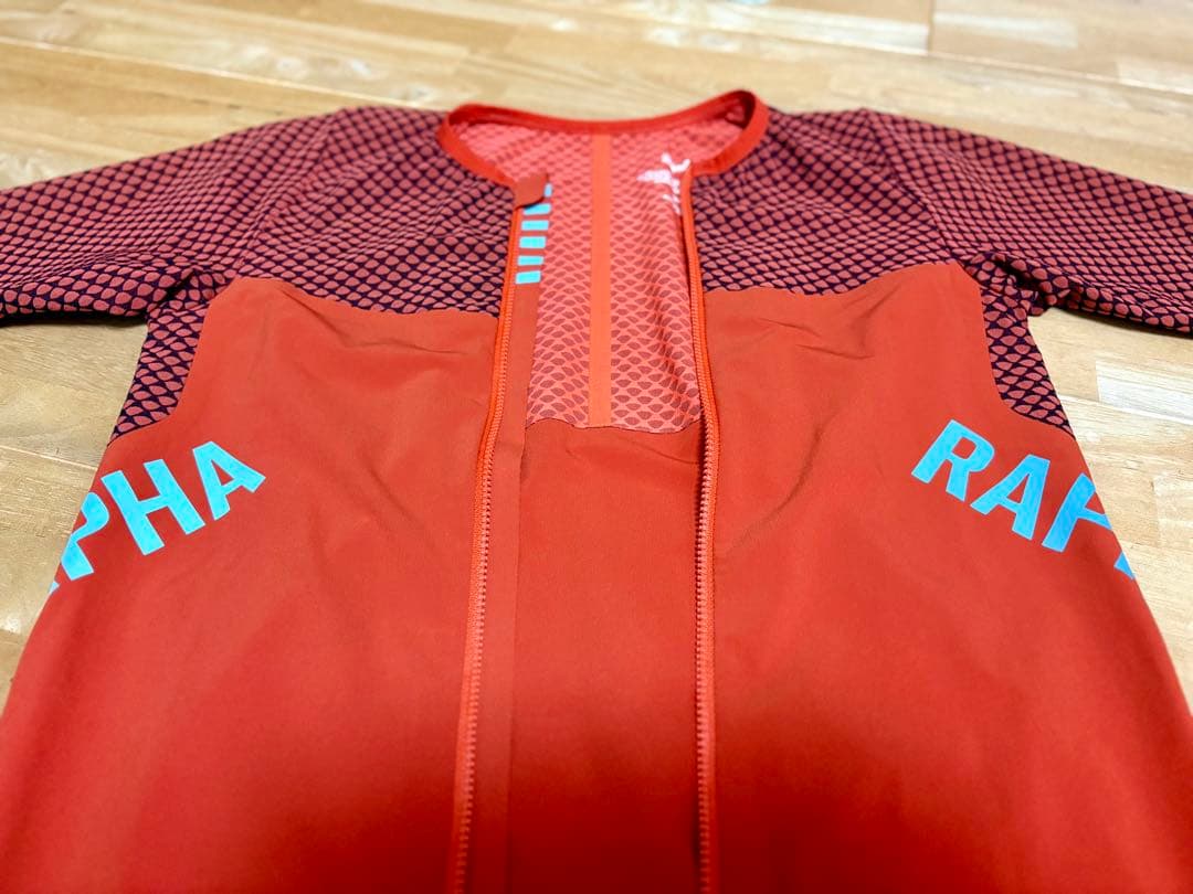 Rapha Proteam Crit Jersey Sサイズ オレンジ