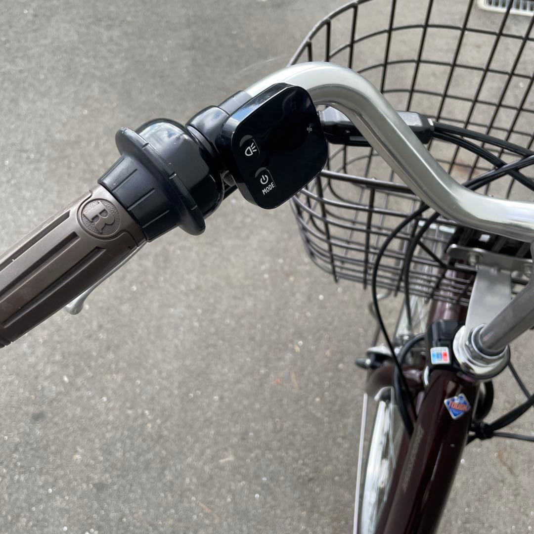 ブリヂストン アルベルト新型電動アシスト自転車26インチ ブラウン