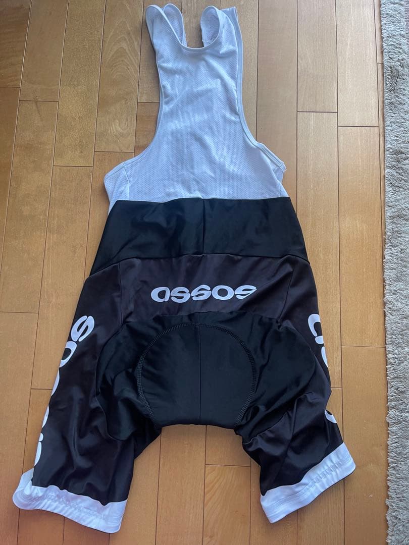 assos ビブタイツ XXXL ブラック/ホワイト