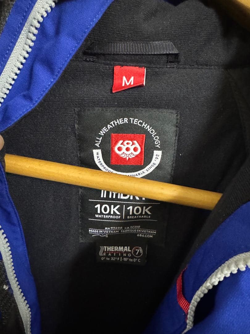 ６８６ ロクハチ スノーボードウェア メンズM