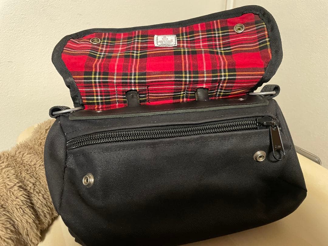 CARRADICE サドルバッグ　ZIP ROLL ハリスツイード