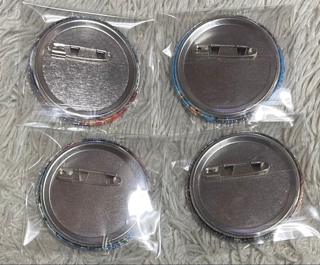 名探偵コナン 劇場版 缶バッジ 時計仕掛けの摩天楼　4個セット
