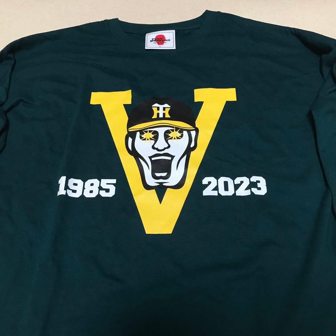 未使用 パンクドランカーズ L 阪神タイガース Tシャツ 長袖 優勝 ロンT