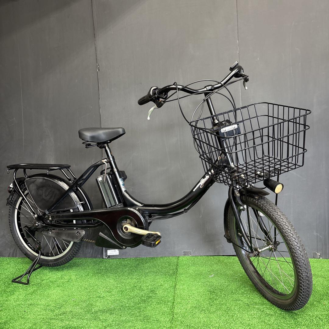 電動自転車 YAMAHA PAS Babby ブラック 3人乗り対応　72★