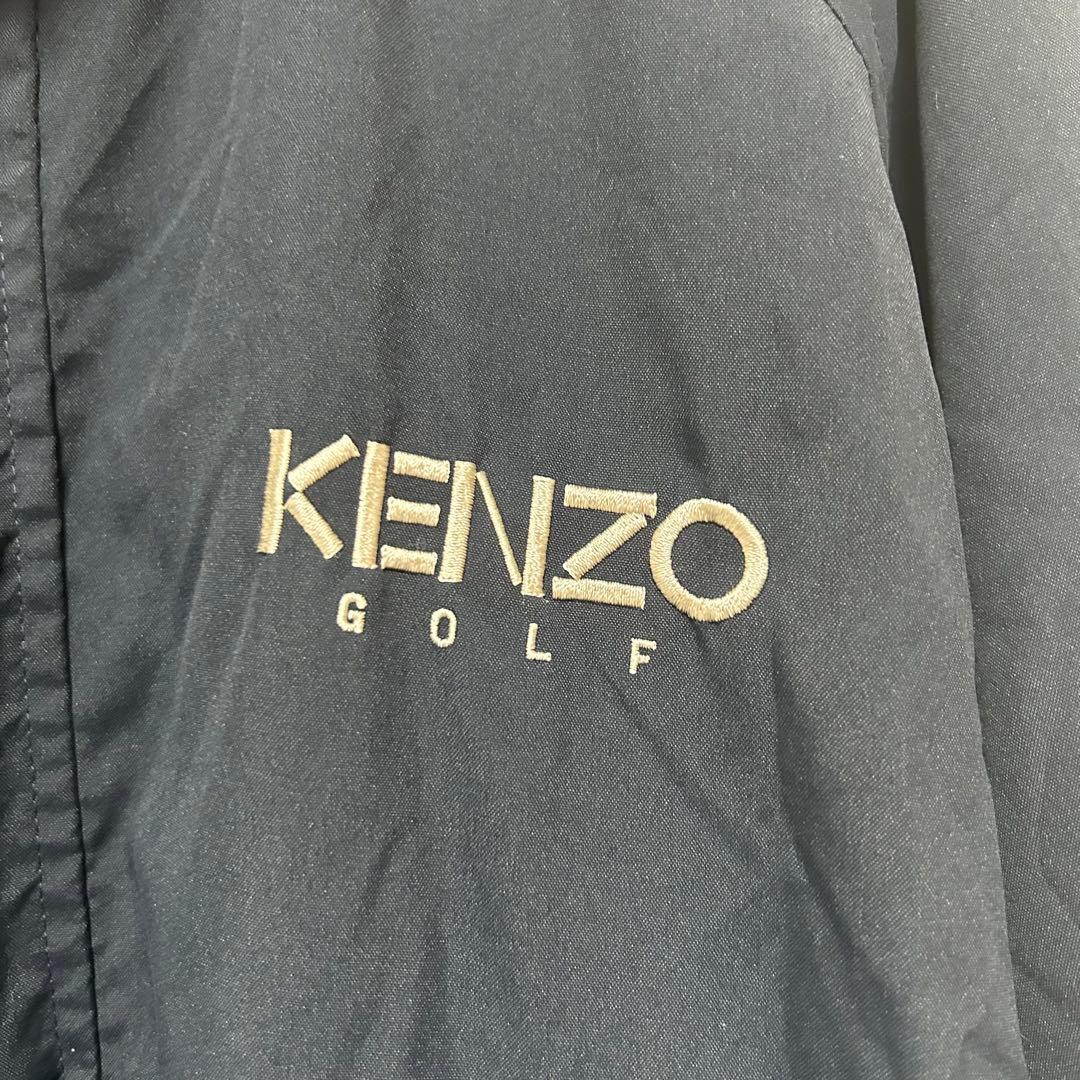 Kenzo ゴルフ ジャケット サイズ5 ネイビー フード付き