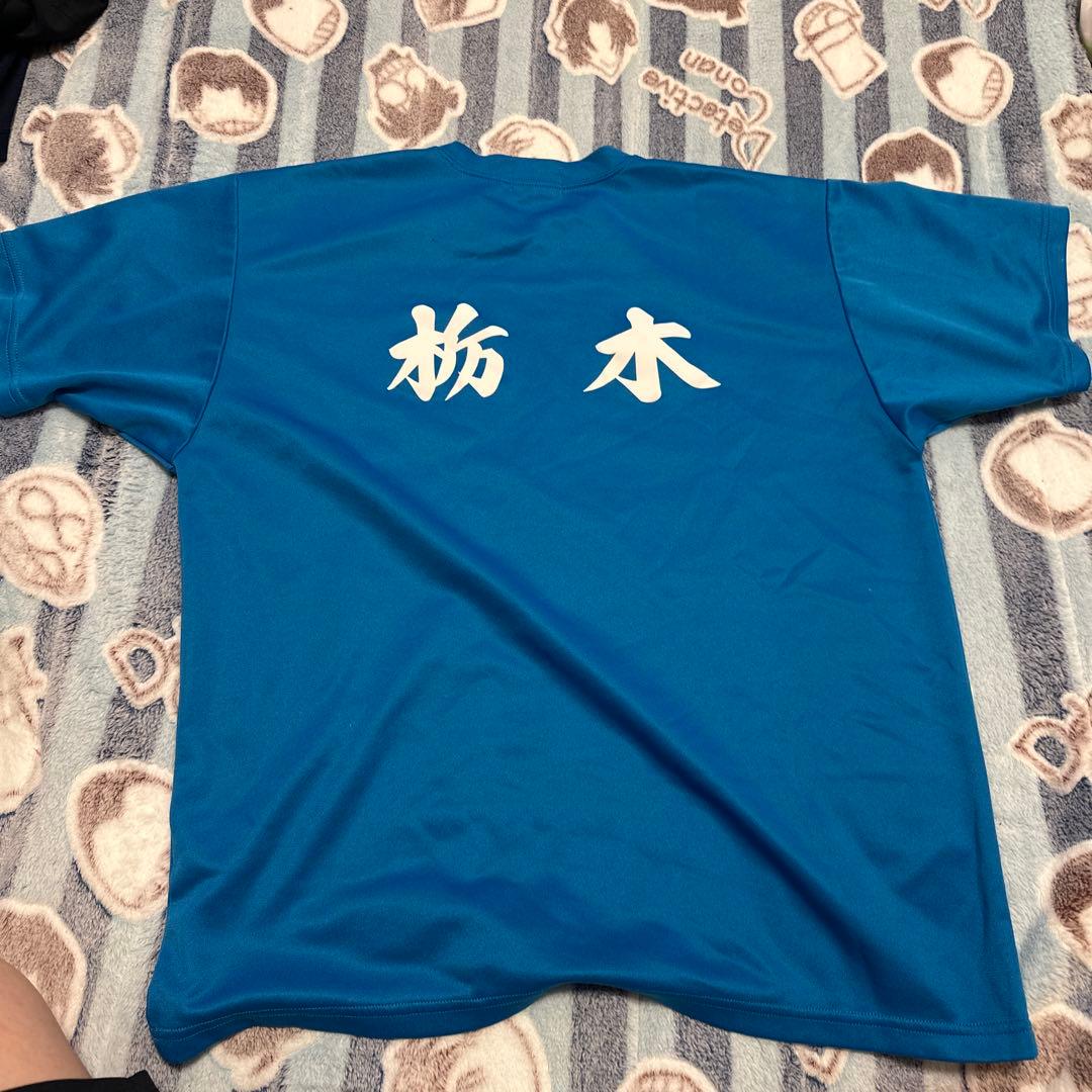 YONEX 青 シャツ 栃木