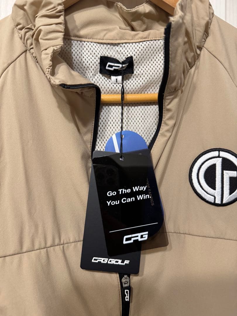 CPG GOLF レディースジャケット ベージュ 新品タグ付き