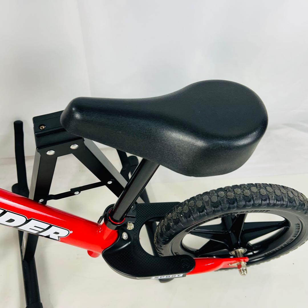 【美品】ストライダー STRIDER スポーツ ステップ付きレッド12型 ②