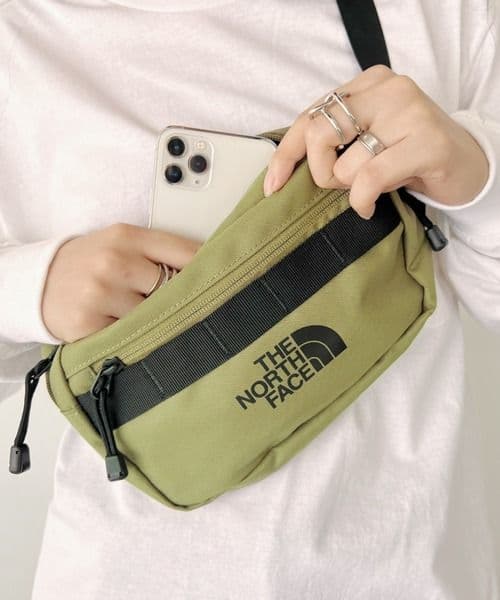 韓国限定ノースフェイス THE NORTH FACE ボディバッグ オリーブ色