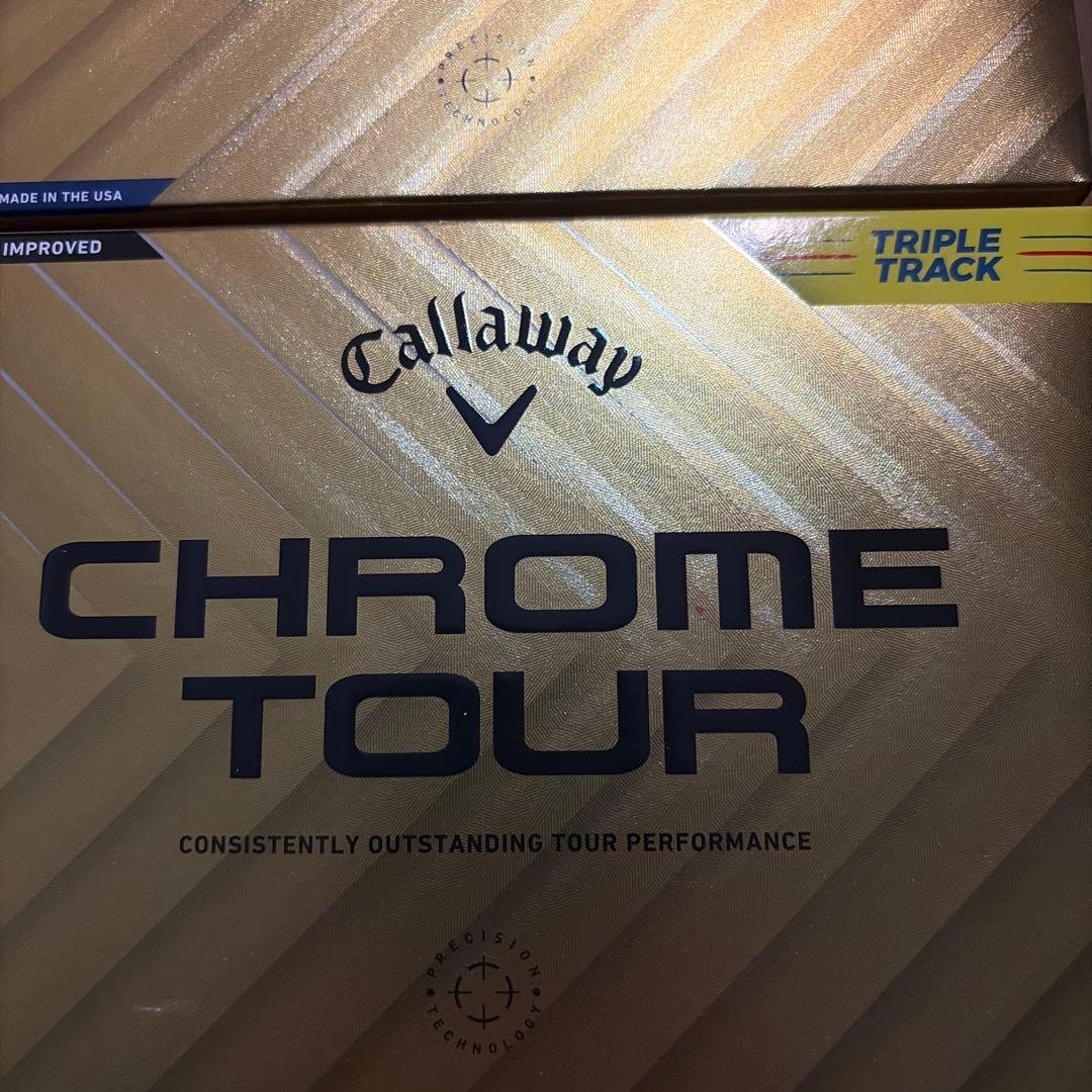 Callaway Chrome Tour ゴルフボール トリプルトラック 2ダー