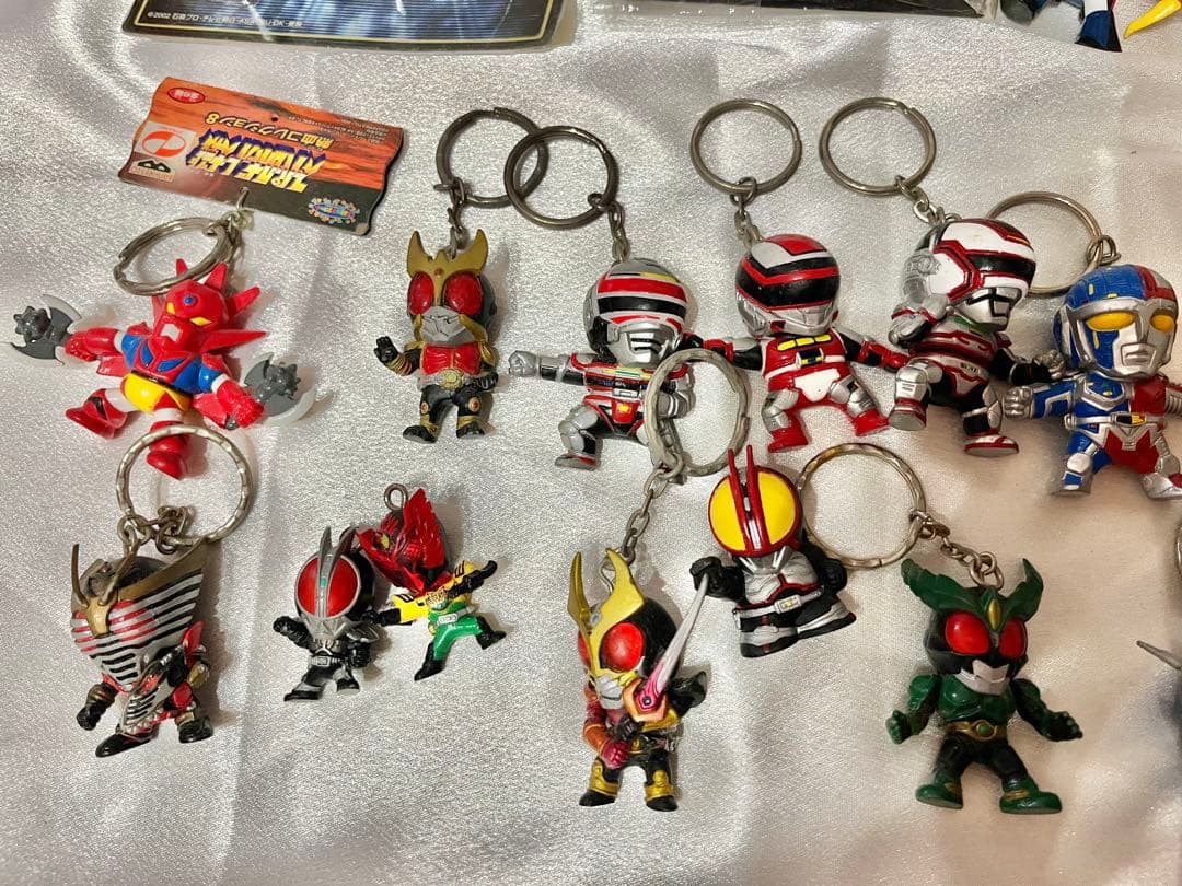 特撮ヒーロー フィギュアキーホルダー まとめ売り ジャスピオン 仮面ライダー