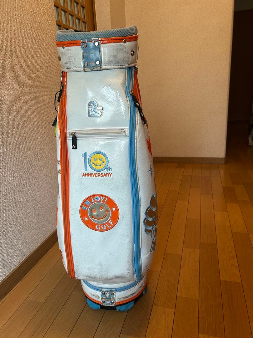 ゴルフバッグ・キャディバッグ スマイルマークデザイン