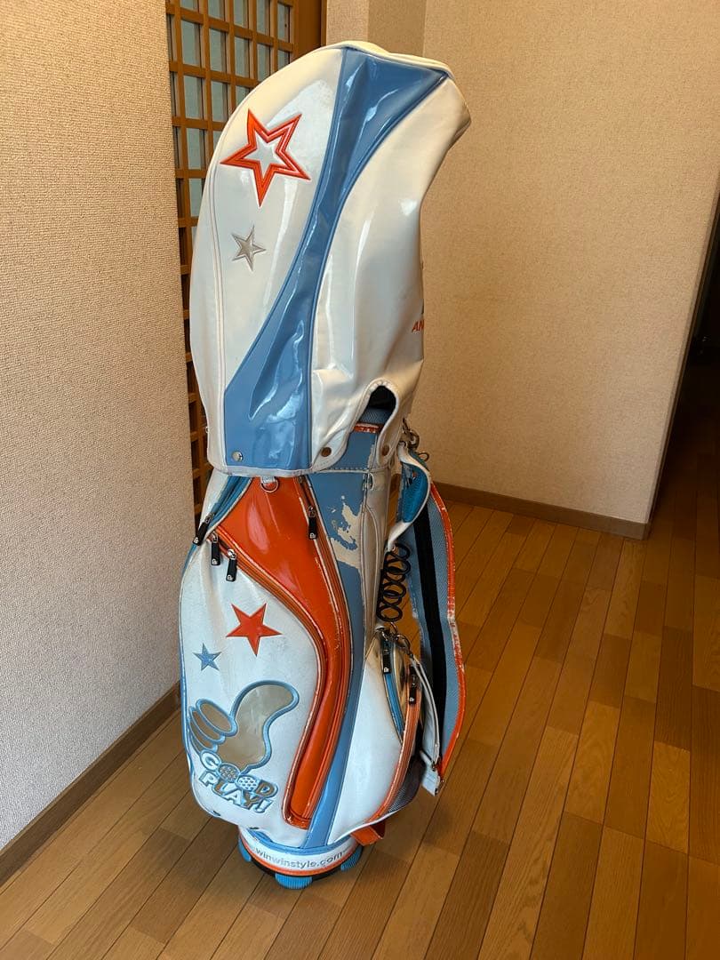 ゴルフバッグ・キャディバッグ スマイルマークデザイン