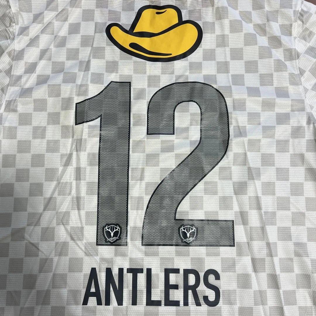 鹿島アントラーズアウェイサッカーユニフォームナイキXLサイズJリーグ