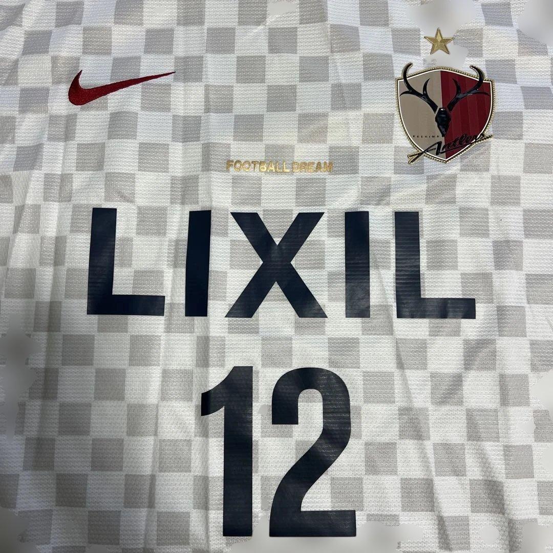 鹿島アントラーズアウェイサッカーユニフォームナイキXLサイズJリーグ