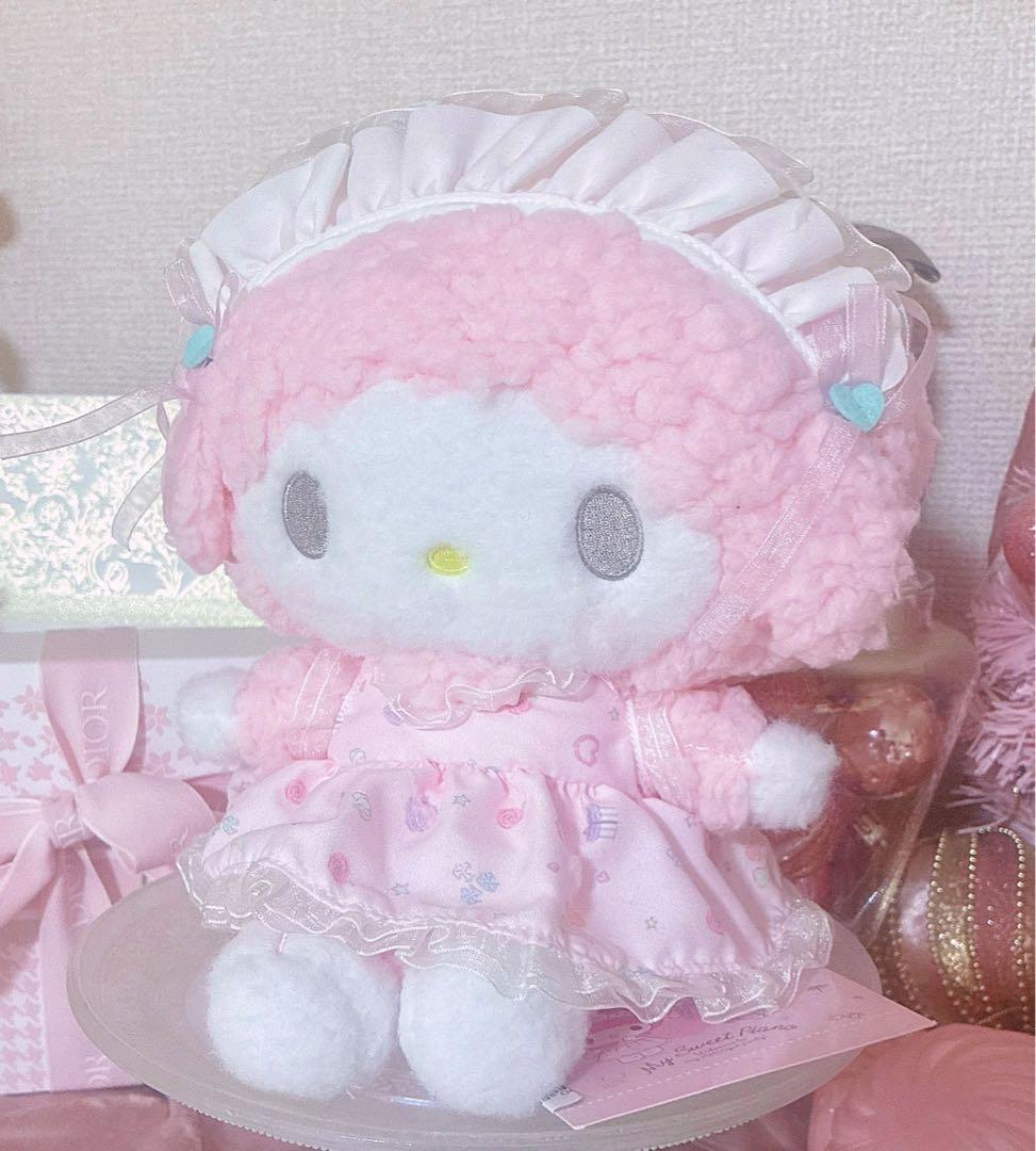 激レア♡サンリオ♡当時物♡ピアノちゃん♡メレンゲパーティ♡ぬいぐるみ♡ピンク♡