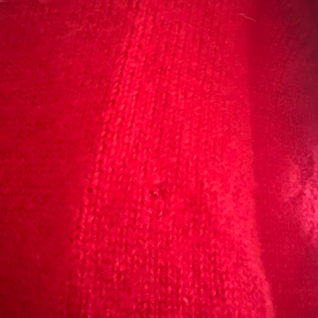 クレージュ21 赤ニット