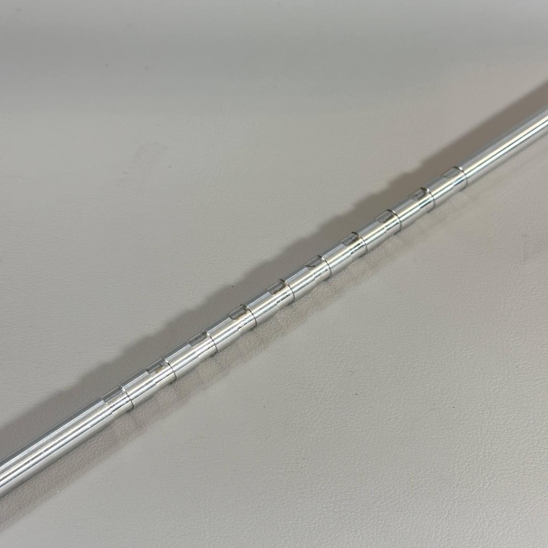 8mm チェロ エンドピン 新品 特注品 超々ジュラルミン製 溝付き a1438