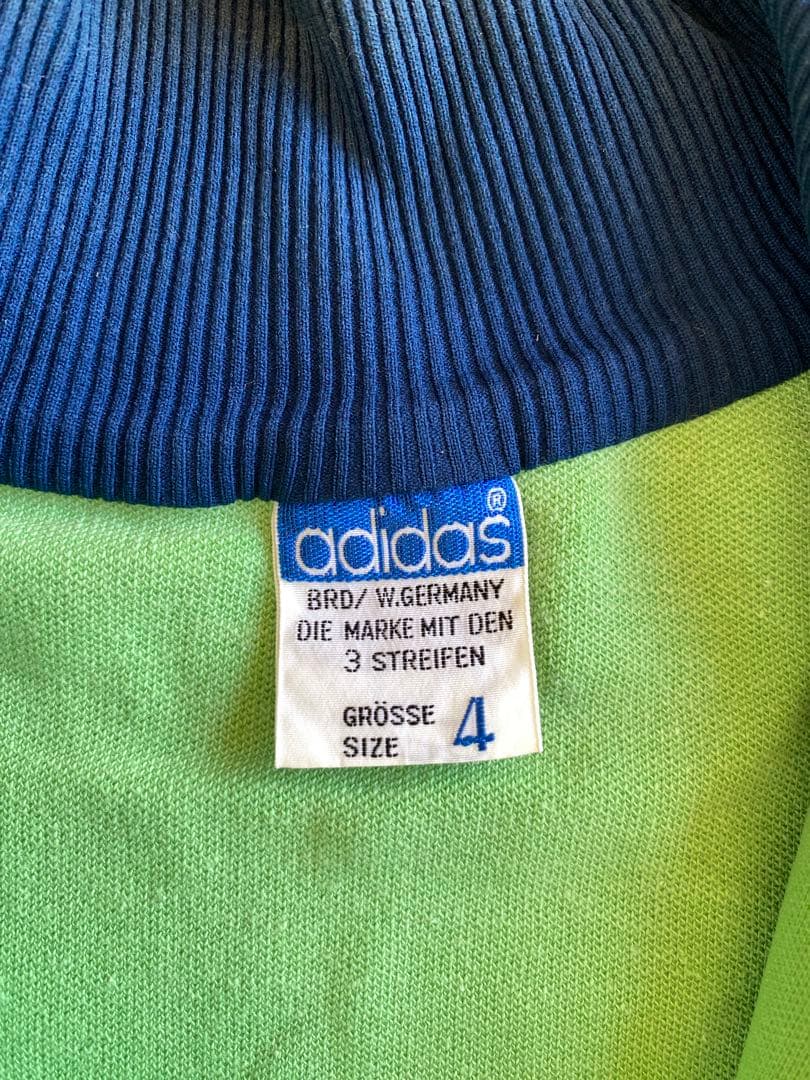 70s adidasトラックJKT グリーン　デサント