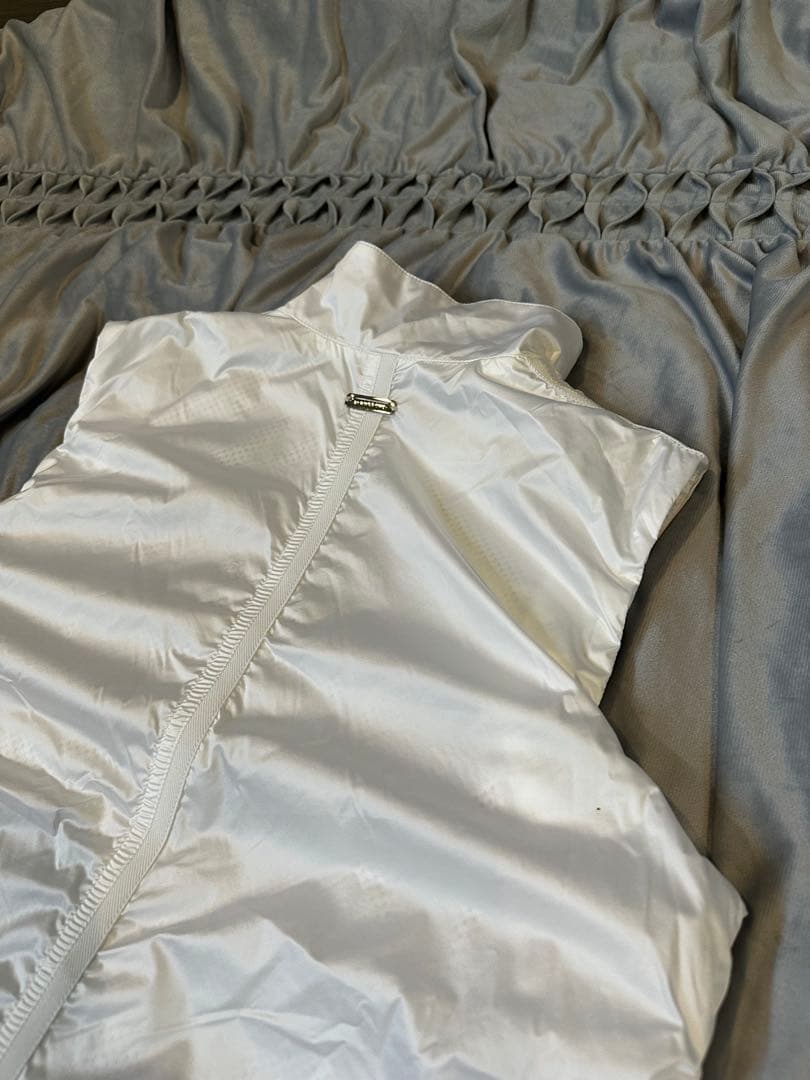 新品　St ANDREWS レディース ベスト 白 L ウインドベスト