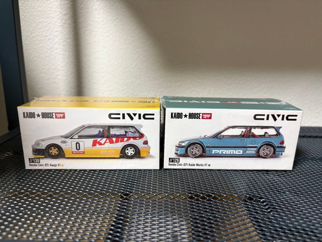街道ハウス　シビック　2台