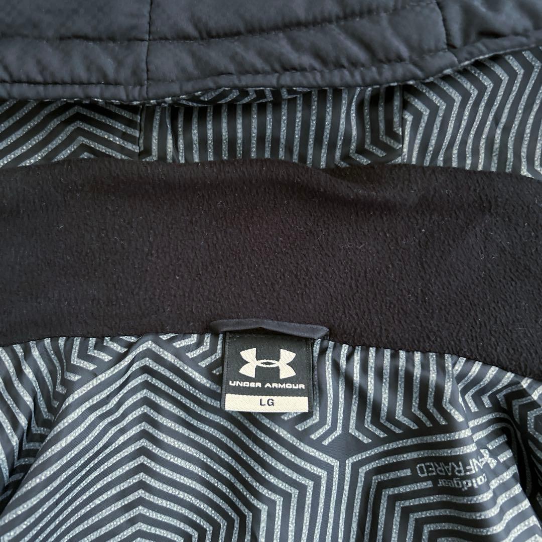 ★良品★UNDER ARMOUR 高機能コールドギア ロング ベンチコート L
