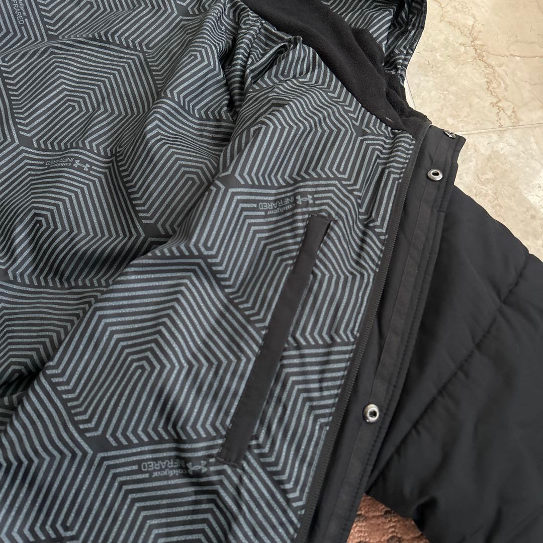 ★良品★UNDER ARMOUR 高機能コールドギア ロング ベンチコート L