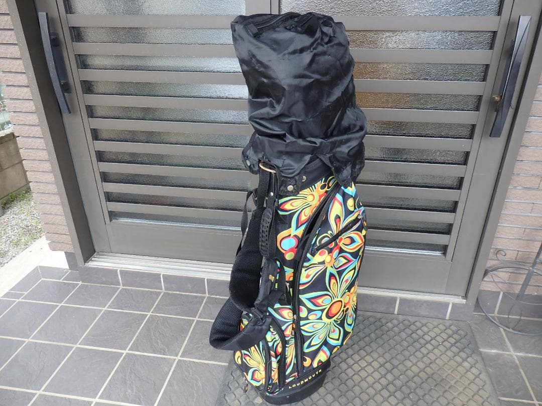 ◆Loudmouth ラウドマウス キャディバッグ◆シャガデリック柄