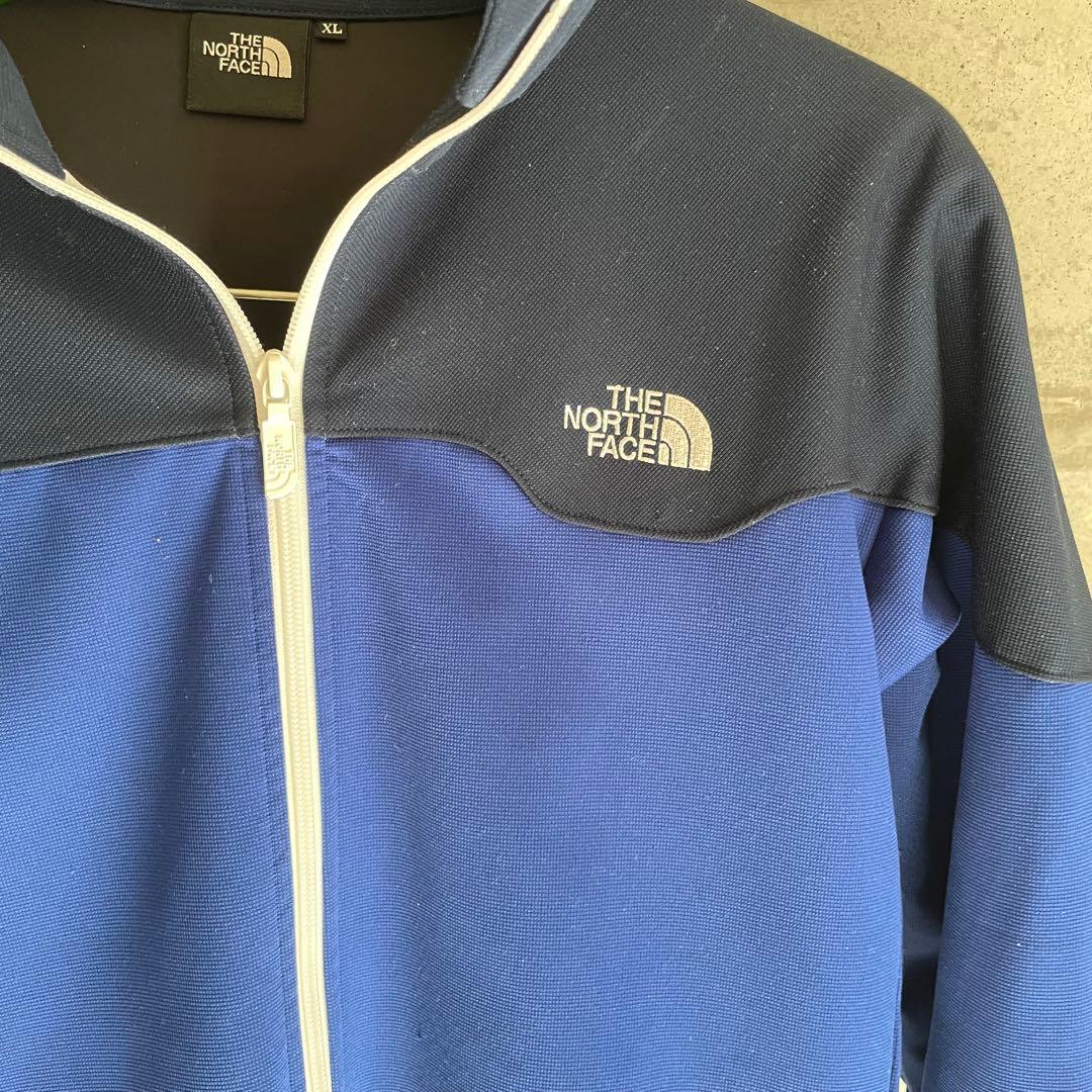 らーもと　THE NORTH FACE パーカーブルー XL