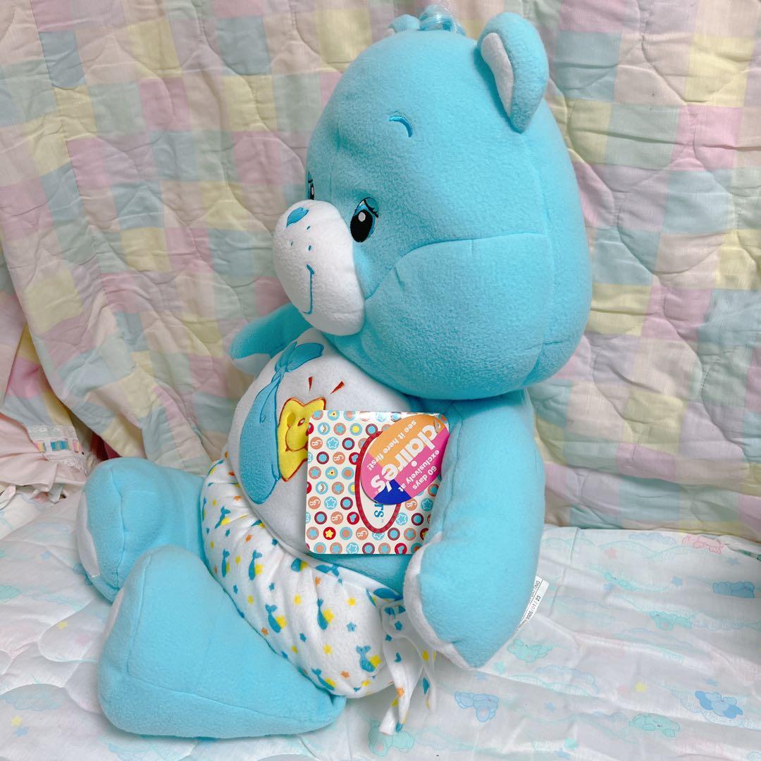 ケアベア CareBear ベビータグズベア ジャンボ ぬいぐるみ 超希少 レア